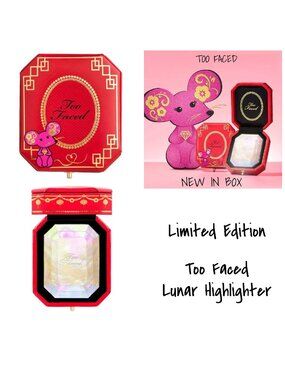 Too Faced Lunar Highlighter Limited Edition New Year Diamond Light New In Box